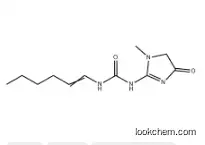 Urea, N-(4,5-dihydro-1-methyl-4-oxo-1H-imidazol-2-yl)-N'-1-hexen-1-yl-