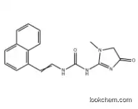 Urea, N-(4,5-dihydro-1-methyl-4-oxo-1H-imidazol-2-yl)-N'-[2-(1-naphthalenyl)ethenyl]-