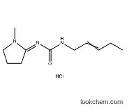 Urea, N-(1-methyl-2-pyrrolidinylidene)-N'-2-penten-1-yl-, hydrochloride (1:1)