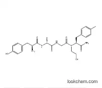 L-Phenylalaninamide, L-tyrosyl-D-alanylglycyl-N-(2-hydroxyethyl)-4-methyl- (9CI)