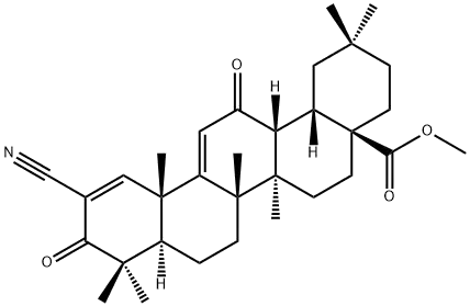 (4aS,6aR,6bS,8aR,12aS,14aR,14bS)-methyl 11-cyano-2,2,6a,6b,9,9,12a-heptamethyl-10,14-dioxo-1,2,3,4,4a,5,6,6a,6b,7,8,8a,9,10,12a,14,14a,14b-octadecahydropicene-4a-carboxylate