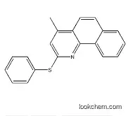 Benzo[h]quinoline, 4-methyl-2-(phenylthio)-