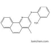 Benzenamine, 2-[(4-methylbenzo[h]quinolin-2-yl)thio]-