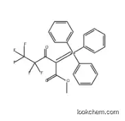 Pentanoic acid, 4,4,5,5,5-pentafluoro-3-oxo-2-(triphenylarsoranylidene)-, methyl ester