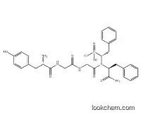 L-Phenylalaninamide, L-tyrosylglycylglycyl-N-(2-phenyl-1-phosphonoethyl)-, (R)- (9CI)