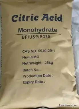 Citric Acid Monohydrate CAS 5949-29-1 Food Grade