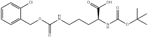 High purity  N(alpha)-boc-N(delta)-(2-chloro-Z)-L-ornithine