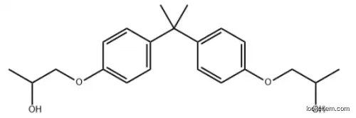 1,1'-isopropylidenebis(p-phenyleneoxy)dipropan-2-ol CAS:  116-37-0
