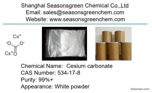 Factory Supply Cesium carbonate(534-17-8)