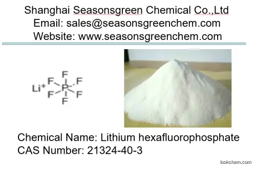lower price High quality Lithium hexafluorophosphate(21324-40-3)
