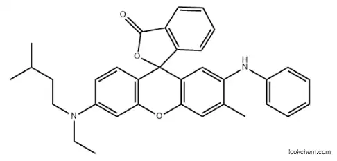 2'-anilino-6'-[ethyl(3-methylbutyl)amino]-3'-methylspiro[isobenzofuran-1(3H),9'-[9H]xanthene]-3-one CAS: 70516-41-5