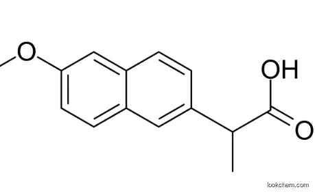 2-(6-methoxynaphthalen-2-yl)propanoic acid CAS 23981-80-8