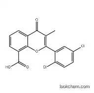 4H-1-Benzopyran-8-carboxylic acid, 2-(2,5-dichlorophenyl)-3-methyl-4-oxo-