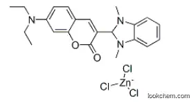 2-[7-(diethylamino)-2-oxo-2H-1-benzopyran-3-yl]-1,3-dimethyl-1H-benzimidazole trichlorozincateCAS:  53350-83-7
