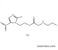 Glycine, N-propyl-, 2-(2-methyl-5-nitro-1H-imidazol-1-yl)ethyl ester, monohydrochloride (9CI)