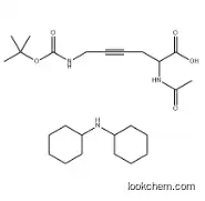 DL-2-ACETAMIDO-6-(BOC-AMINO)-4-HEXYNOIC ACID DCHA