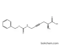 4-Hexynoic acid, 2-amino-6-[[(phenylmethoxy)carbonyl]amino]-, (S)- (9CI)
