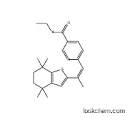 3-Pyridinecarboxylic acid, 6-[2-(4,5,6,7-tetrahydro-4,4,7,7-tetramethylbenzo[b]thien-2-yl)-1-propenyl]-, ethyl ester, (Z)- (9CI)