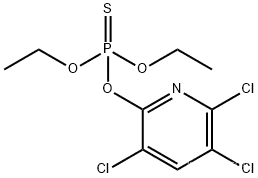 O,O- diethyl-O-(3,5,6-trichloro-2-pyridyl)thiophosphate