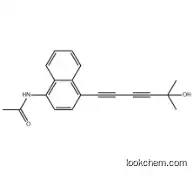 Acetamide, N-[4-(5-hydroxy-5-methyl-1,3-hexadiynyl)-1-naphthalenyl]- (9CI)