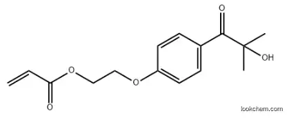 2-Propenoic acid,2-[4-(2-hydroxy-2-methyl-1-oxopropyl)phenoxy]ethyl ester CAS 110430-09-6