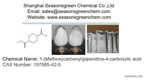 lower price High quality 1-(Methoxycarbonyl)piperidine-4-carboxylic acid
