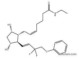 Tafluprost Ethyl Amide/Dechloro Dehydroxy Difluoro Ethylcloprostenolamide CAS No. 1185851-52-8