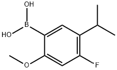 4-fluoro-5-isopropyl-2-methoxyphenylboronic acid