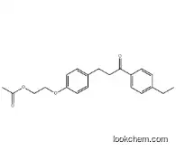 1-Propanone, 3-[4-[2-(acetyloxy)ethoxy]phenyl]-1-(4-ethylphenyl)-