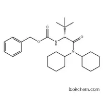 Carbamic acid, [1-[(dicyclohexylamino)carbonyl]-2,2-dimethylpropyl]-, phenylmethyl ester, (R)- (9CI)