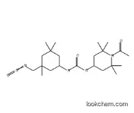 Carbamic acid, [3-(isocyanatomethyl)-3,5,5-trimethylcyclohexyl]-, 1-acetyl-2,2,6,6-tetramethyl-4-piperidinyl ester (9CI)