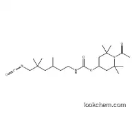 Carbamic acid, (6-isocyanato-3,5,5-trimethylhexyl)-, 1-acetyl-2,2,6,6-tetramethyl-4-piperidinyl ester (9CI)