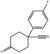 4-Cyano-4-(4-fluorophenyl)cyclohexanone