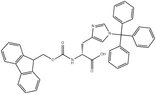 N-Fmoc-N'-trityl-D-histidine