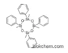 2,4,6,8-tetramethyl-2,4,6,8-tetraphenylcyclotetrasiloxane   77-63-4