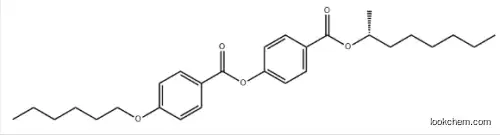 (R)-2-Octyl 4-[4-(Hexyloxy)benzoyloxy]benzoate  CAS 133676-09-2