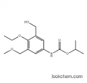 Carbamic acid, [4-ethoxy-3-(hydroxymethyl)-5-(methoxymethyl)phenyl]-, 1-methylethyl ester (9CI)