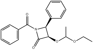 (3R,4S)-1-Benzoyl-3-((1-ethoxyethoxy)-4-phenyl-2-azetidinone