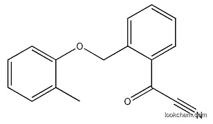 2-(2-methylphenoxymethyl)benzoyl cyanide CAS 143211-11-4
