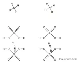 Diammonium oxobis(sulphato(2-)-O)titanate(2-) CAS 19468-86-1