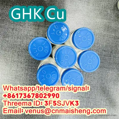 100% Safe Delivery Ghk-Cu CAS 89030-95-5 Copper Tripeptide 50mg 10vials