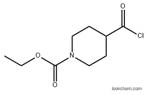 1-Piperidinecarboxylic acid, 4-(chlorocarbonyl)-, ethyl ester CAS 146801-00-5