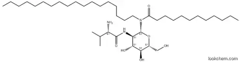 2-deoxy-N-dodecanoyl-N-octadecyl-2-(L-valylamino)-beta-D-glucopyranosylamine CAS 113467-48-4