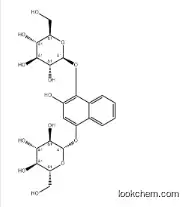 4-(beta-D-glucopyranosyloxy)-2-hydroxynaphthalen-1-yl beta-D-glucopyranoside CAS 116964-02-4
