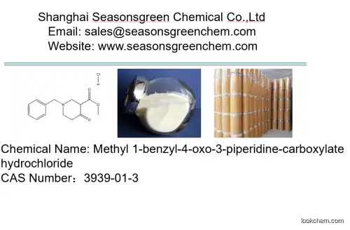lower price High quality Methyl 1-benzyl-4-oxo-3-piperidine-carboxylate hydrochloride