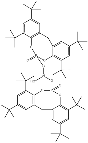 Cas no.151841-65-5 98% 2,2-Methylenebis(4,6-di-tert-butylphenyl) phosphate aluminum hydroxide salt