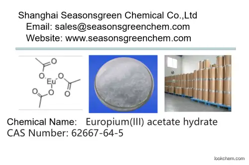 Factory Supply Europium(III) acetate hydrate