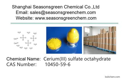 Factory Supply Cerium(III) sulfate octahydrate