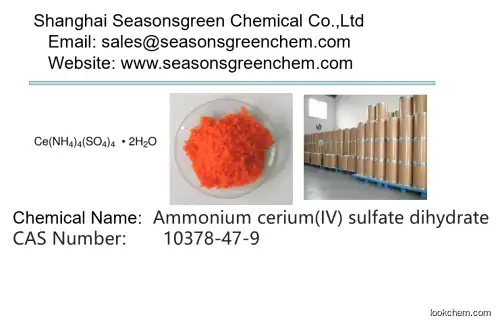 Factory Supply Ammonium cerium(IV) sulfate dihydrate