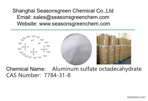 Factory Supply Aluminum sulfate octadecahydrate
